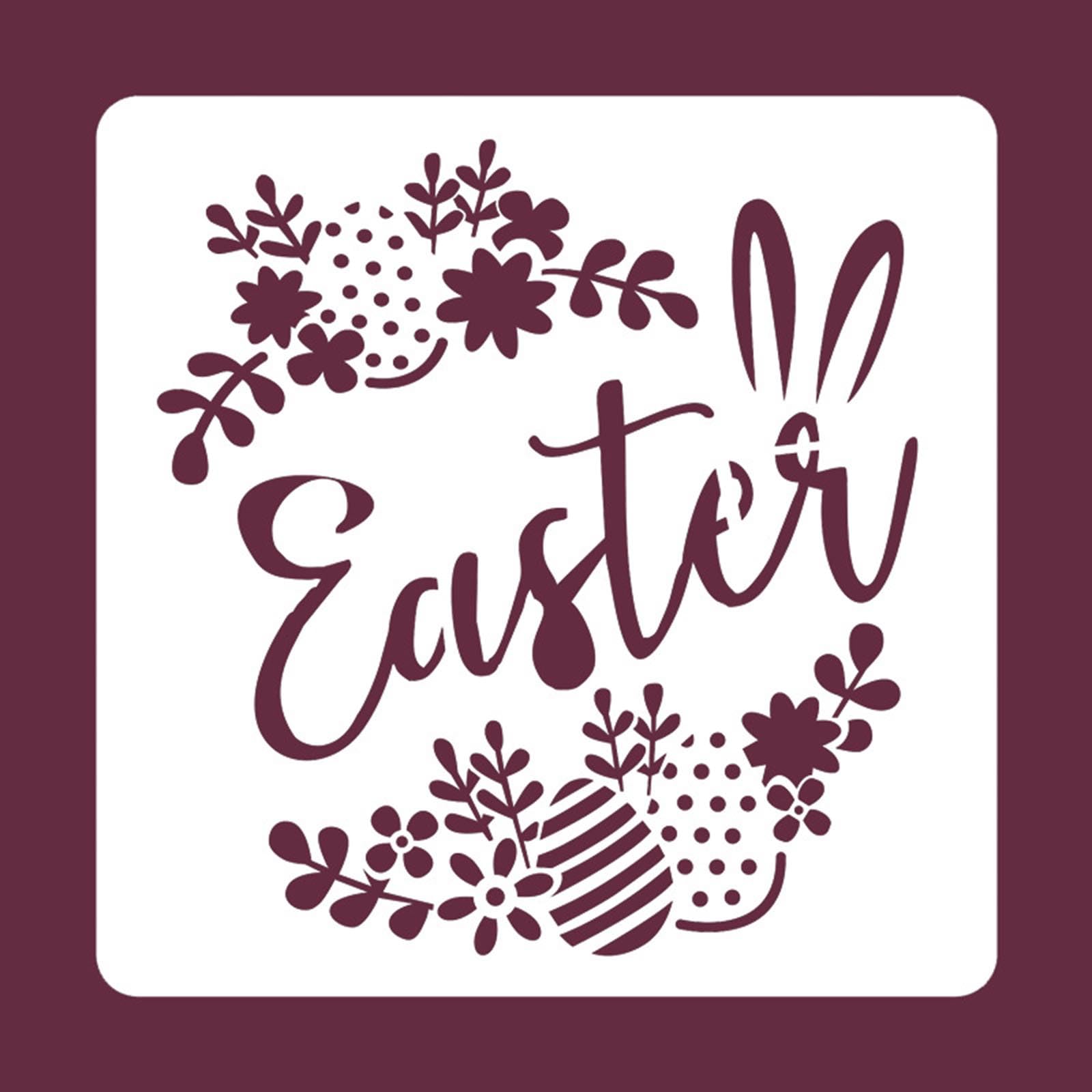 28 Stencil Pasqua Per Decorazioni Fai Da Te - Modelli Per Pittura E Crafts - Foto 6