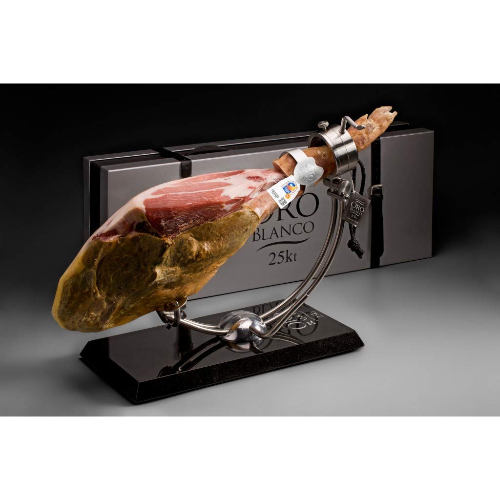 Aire Sano - Jamón Oro Blanco Denominación de Origen Teruel - Curación Minima de 25 Meses - (8,0-8,5 KG).