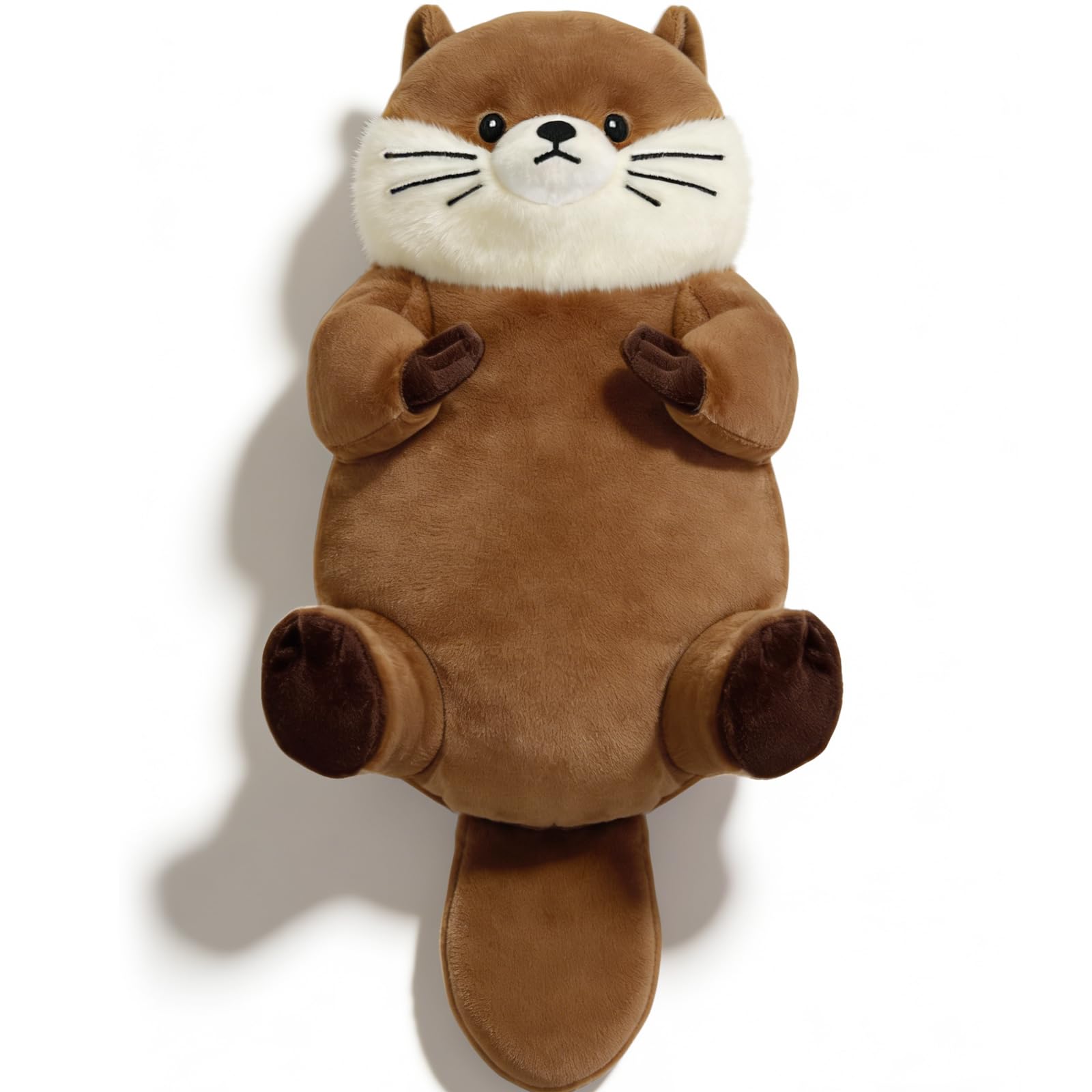 Loutre Bouillotte Micro-Onde Peluche | Coussin Chauffant Micro Onde | Bouillotte Regles Douloureuses Pour Femme | Chaleur et Douceur Coque amovible lavable