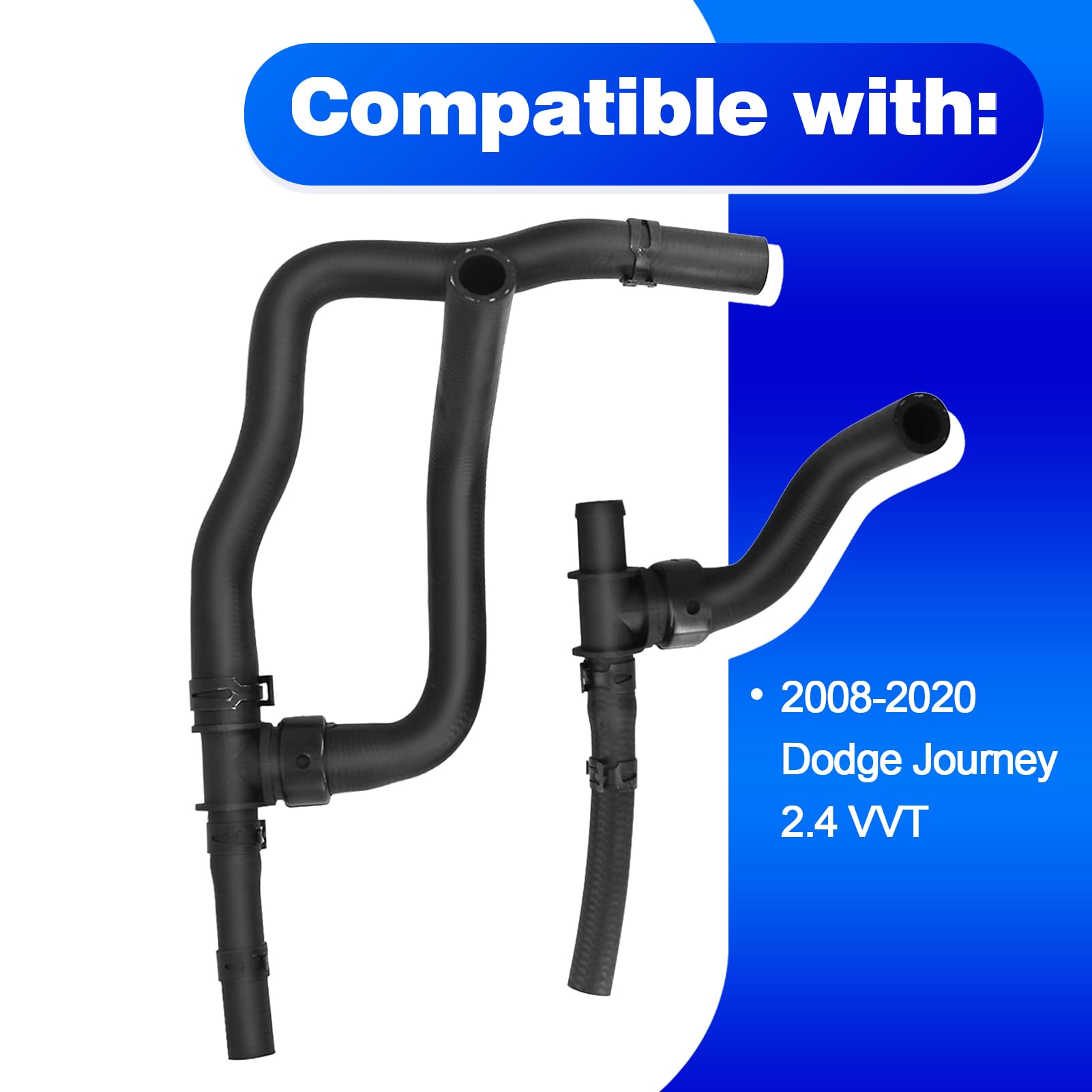 　0527 Lower Radiator FZJDSD Heater Hose Set With TEE Supply-Return