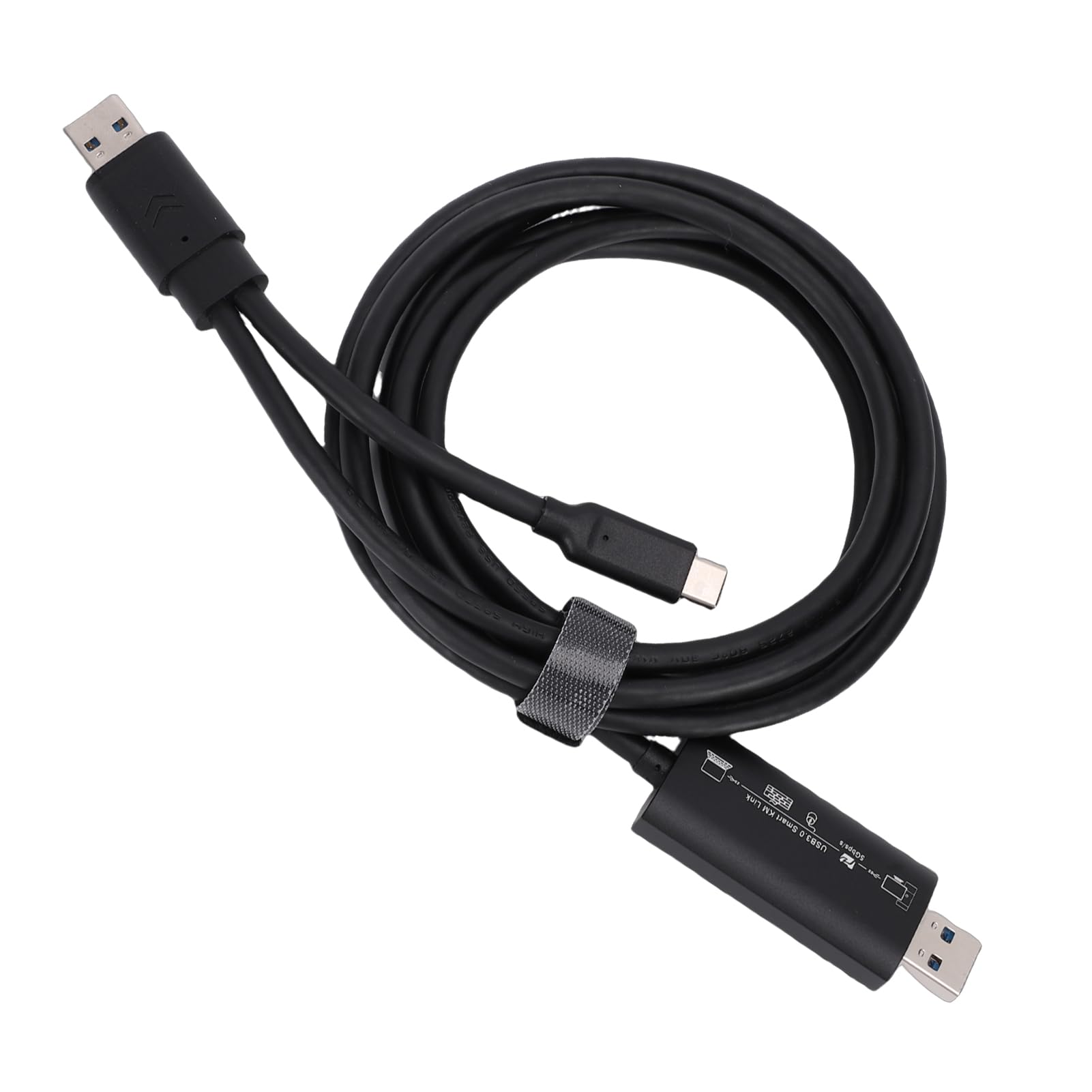 Cavo Trasferimento Dati USB 3.0 5 Gbps, Cavo USB A A C per Trasferimento File PC Laptop, di Sincronizzazione Dati Ad Alta velocità da 3.0 A .0 e Tipo C, Compatibile con e MacOS, 6,6 Piedi