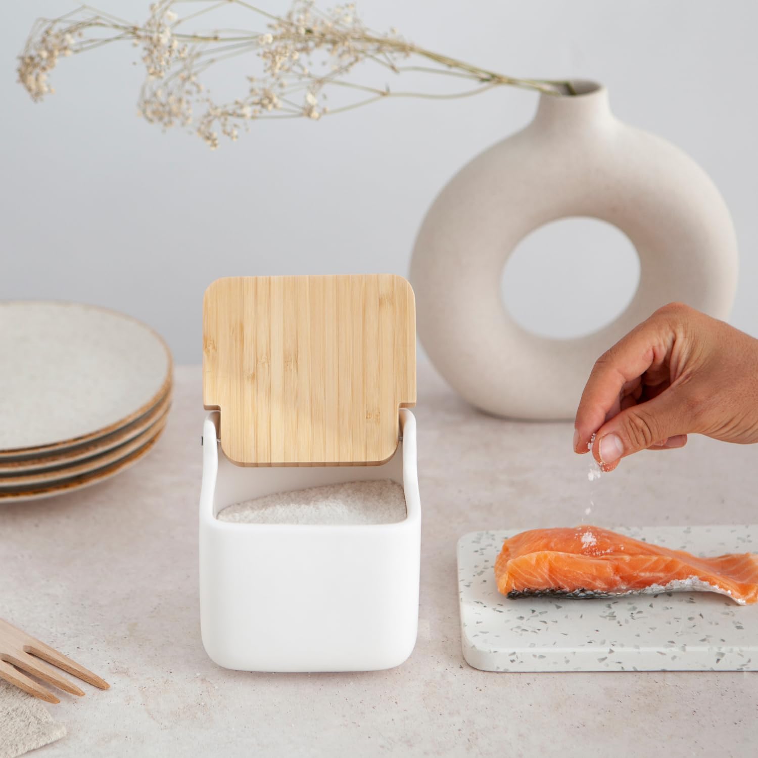 Bento Box Giapponese - Contenitore per il pranzo con scoparti, 3