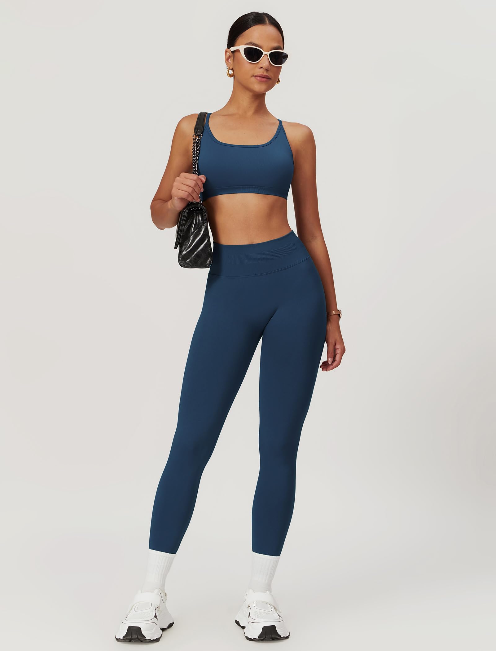 ABOCIW Mujer 68715amazon_xiyaus sin costuras (paquete de 2)
