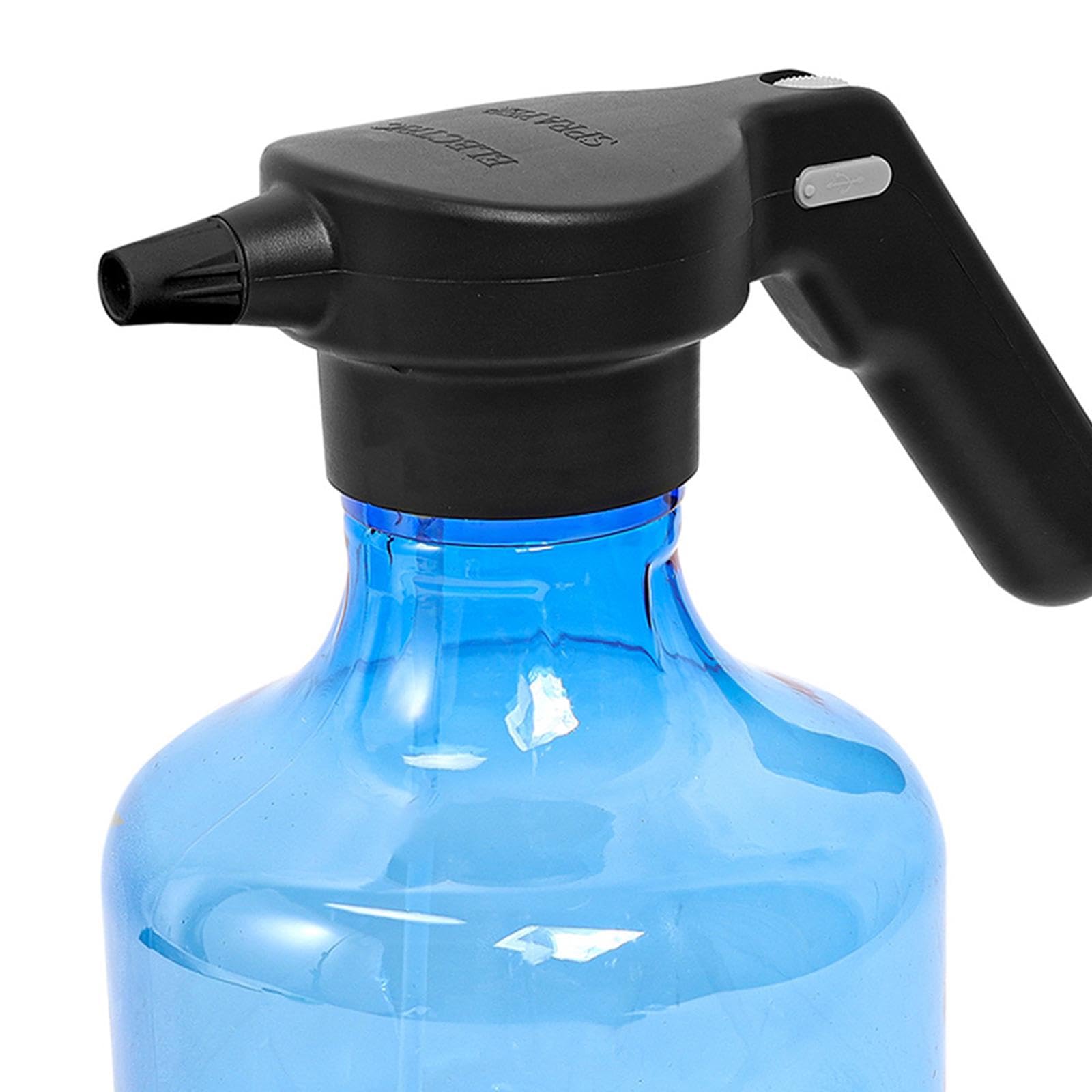 Flacone Spray Elettrico da 3 Litri, Spruzzatore d'Acqua, Nebulizzatore Automatico per Piante, Ugello Nebulizzatore Regolabile per Piante, Giardino, Blu