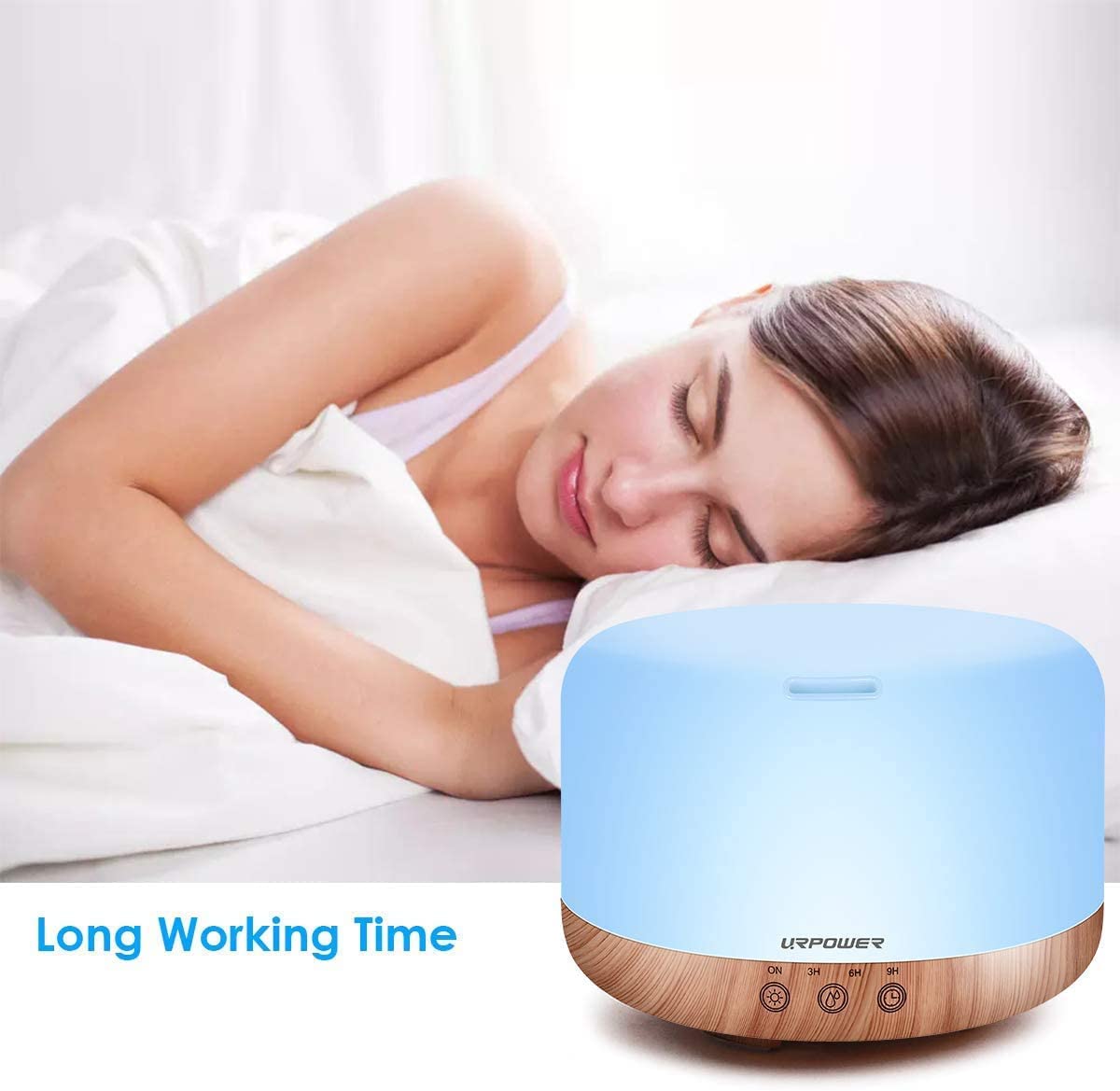 EVERY HOME SHOULD HAVE THIS! URPOWER ESSENTIAL OIL DIFFUSER , P & J