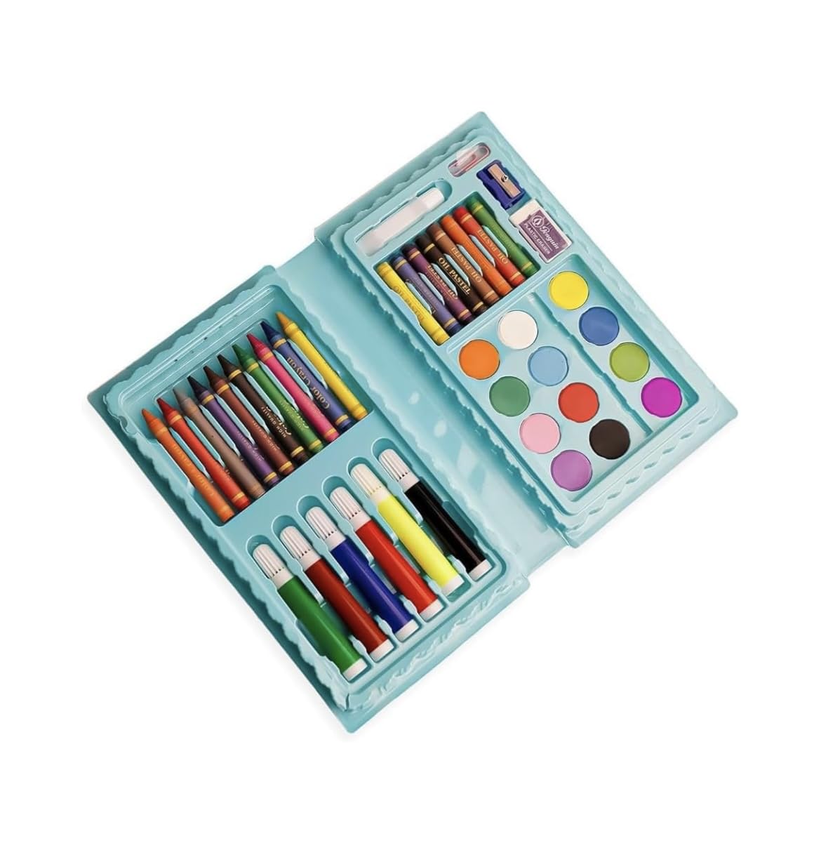 Returngifts - Pack of 6 colouring Kits | Best Birthday return gifts for Kids party. For age 3 4 5 6 7 8+ years old | Each kit has 42 pieces. Best Return Gifts ideas for kanjak kanya pujan in Bulk 4