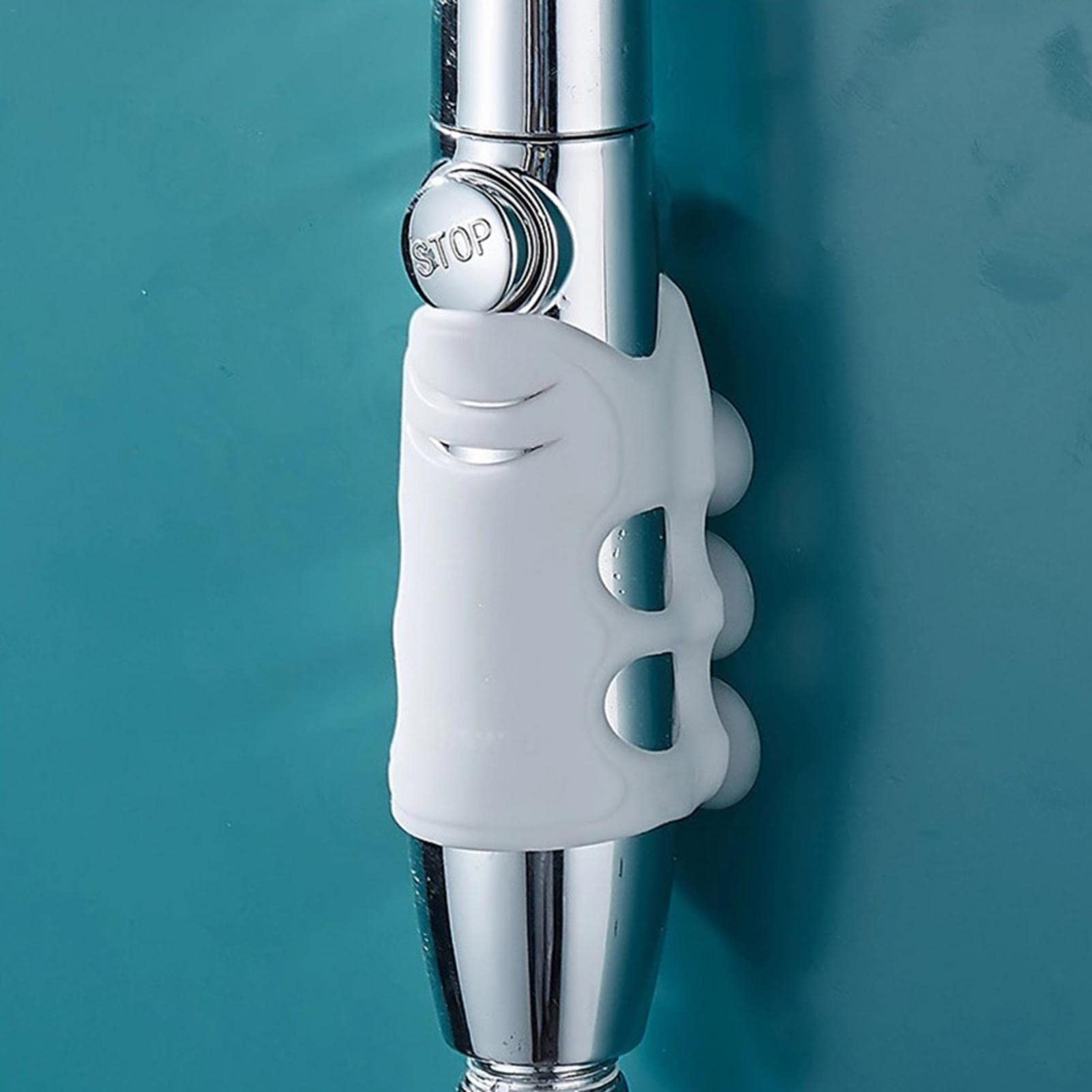 Ventosa Per Soffione Doccia In Silicone – Supporto Adesivo Rimovibile Per Doccia, Vasca, Piastrelle
