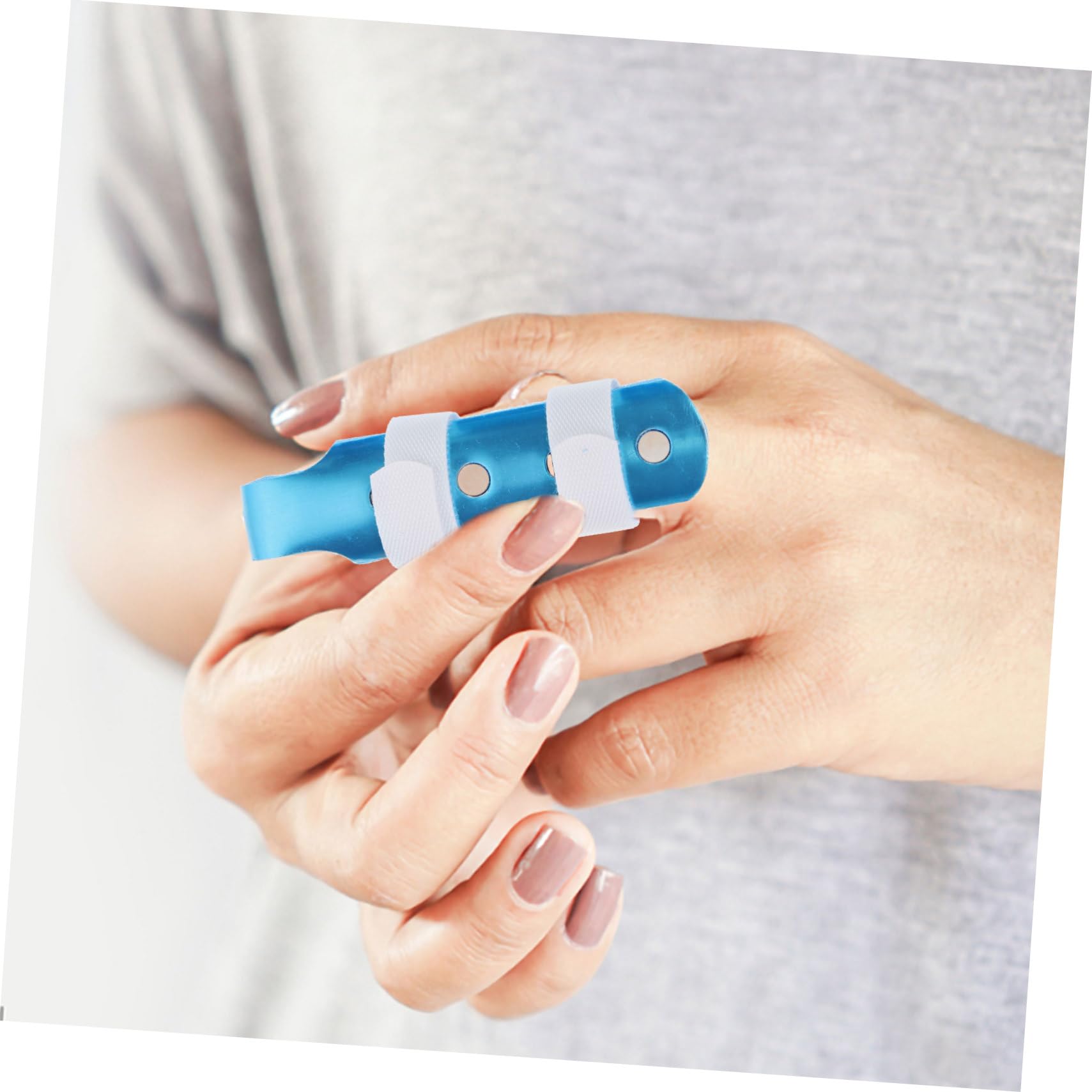 Didiseaon Finger Fixer for Broken Sprained Fingers 3 Pack Breathable Straightener Splints Adjustable Fit