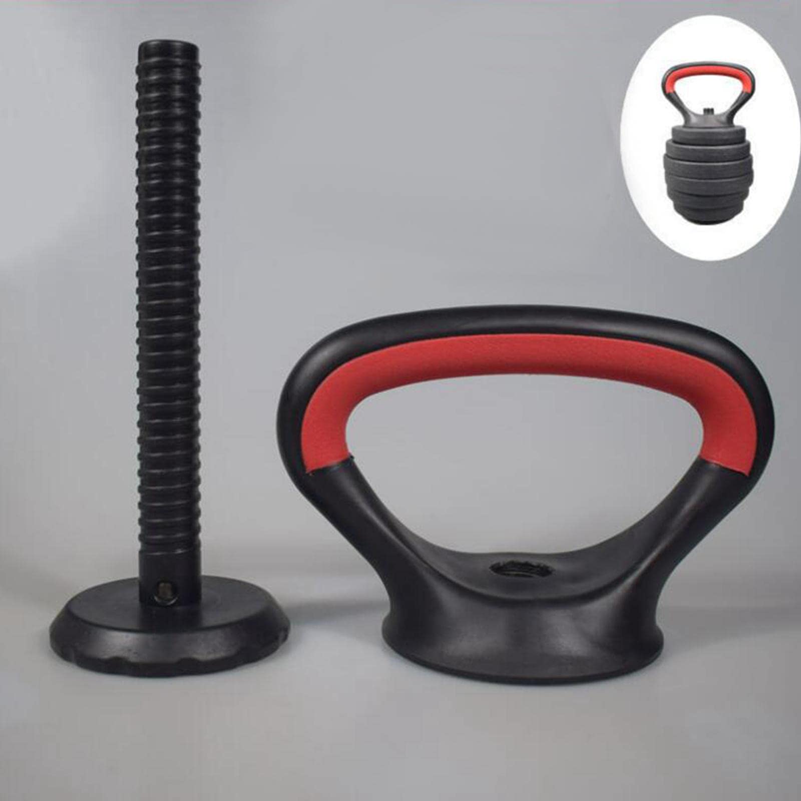 rockible Manubrio Kettlebell Multifunzionale Manubri Antiscivolo Push Up Allenamento della Forza