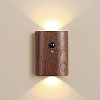 Vista 8 de Aplique de pared arriba hacia abajo, luces de pared con sensor LED, lámpara de pared moderna de 3000 K, para sala de estar, dormitorio, pasillo