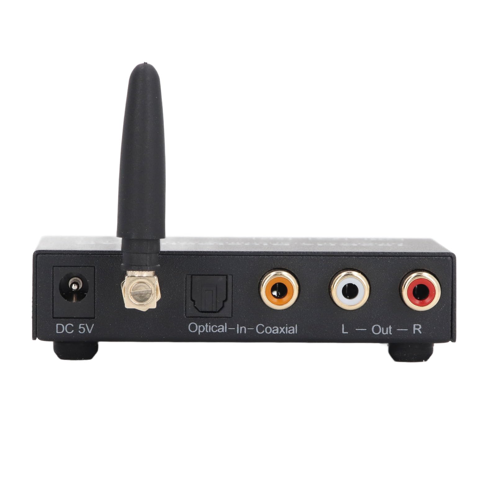 Convertisseur Audio, Réglage du Volume, Convertisseur Analogique Numérique Coaxial Optique, Prend en Charge 2 Paires D'écouteurs/haut-parleurs