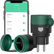 WiFi Outdoor Socket, Alexa Smart Plug, IP44, 2300 W