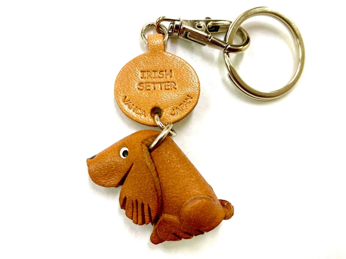 아일랜드, 세타 가죽 강아지 키 홀더 방카크래프트 가죽 이야기 (일본제 핸드메이드)-Freehip.co.kr
