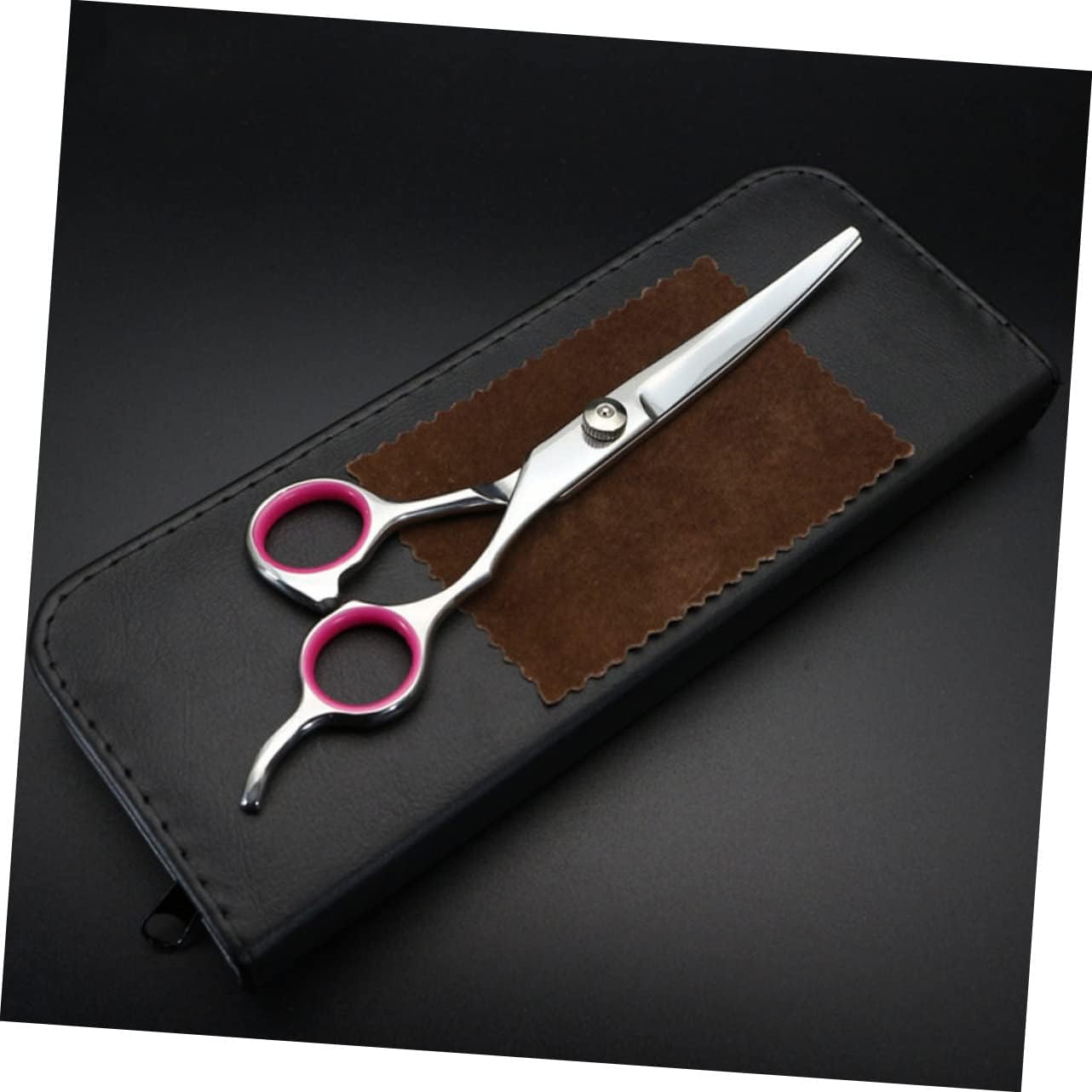SUPVOX 7-Inch PET Grooming Scissors Kit Stainless Steel Dog Cat Hair Shears with Comb Professional Grooming Tools for Home Use