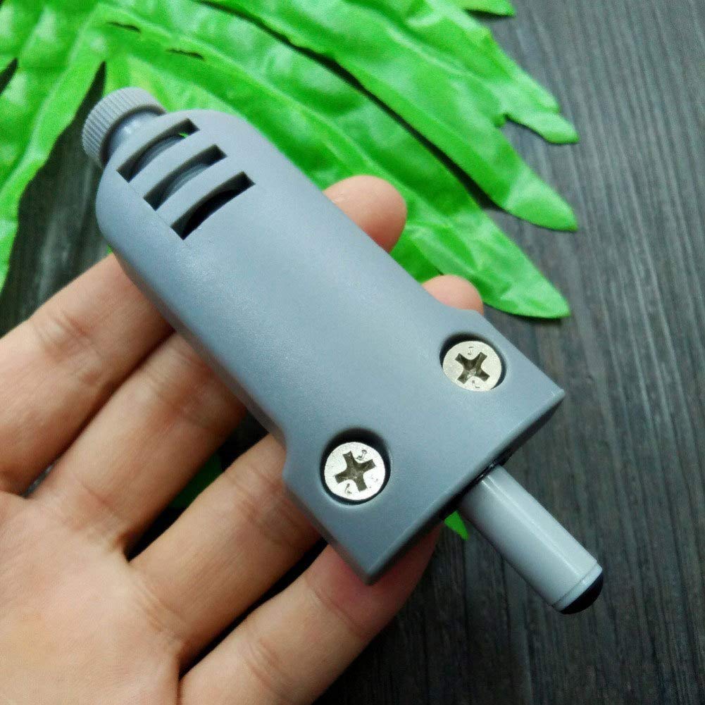 Casecover Grey 1Pc Heavy Door Closer Damper Kitchen Cabinet Door Drawer Soft Closer Damper Quiet Close Door Silencer Buffers + Screws
