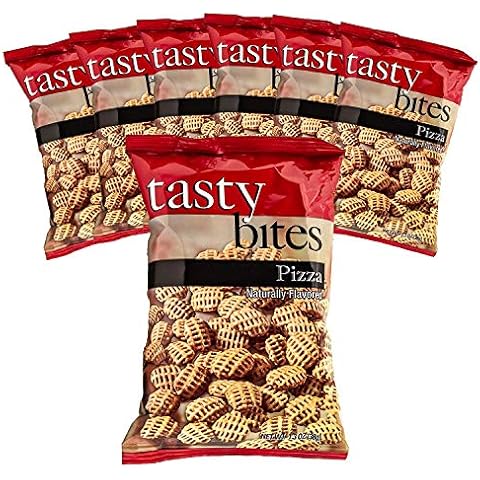 Diet Protein To Go - Party Mix Tasty Bites, 10g Protein, Low Fat, Low Sugar, Gluten Free, Healthy Diet Snack, 7 Bags (Pizza, 7 Bags) Cover