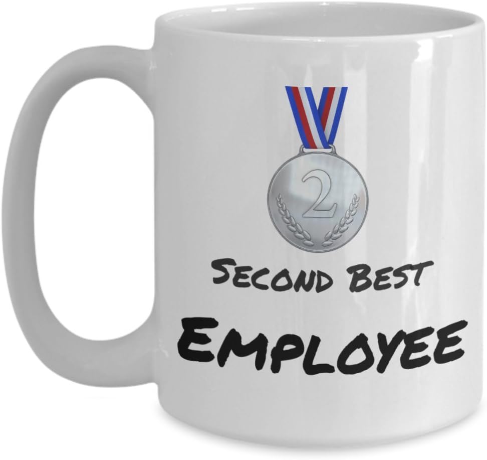 Nomad Gift Shop Second Best Employee Joke Mug Home & Kitchen