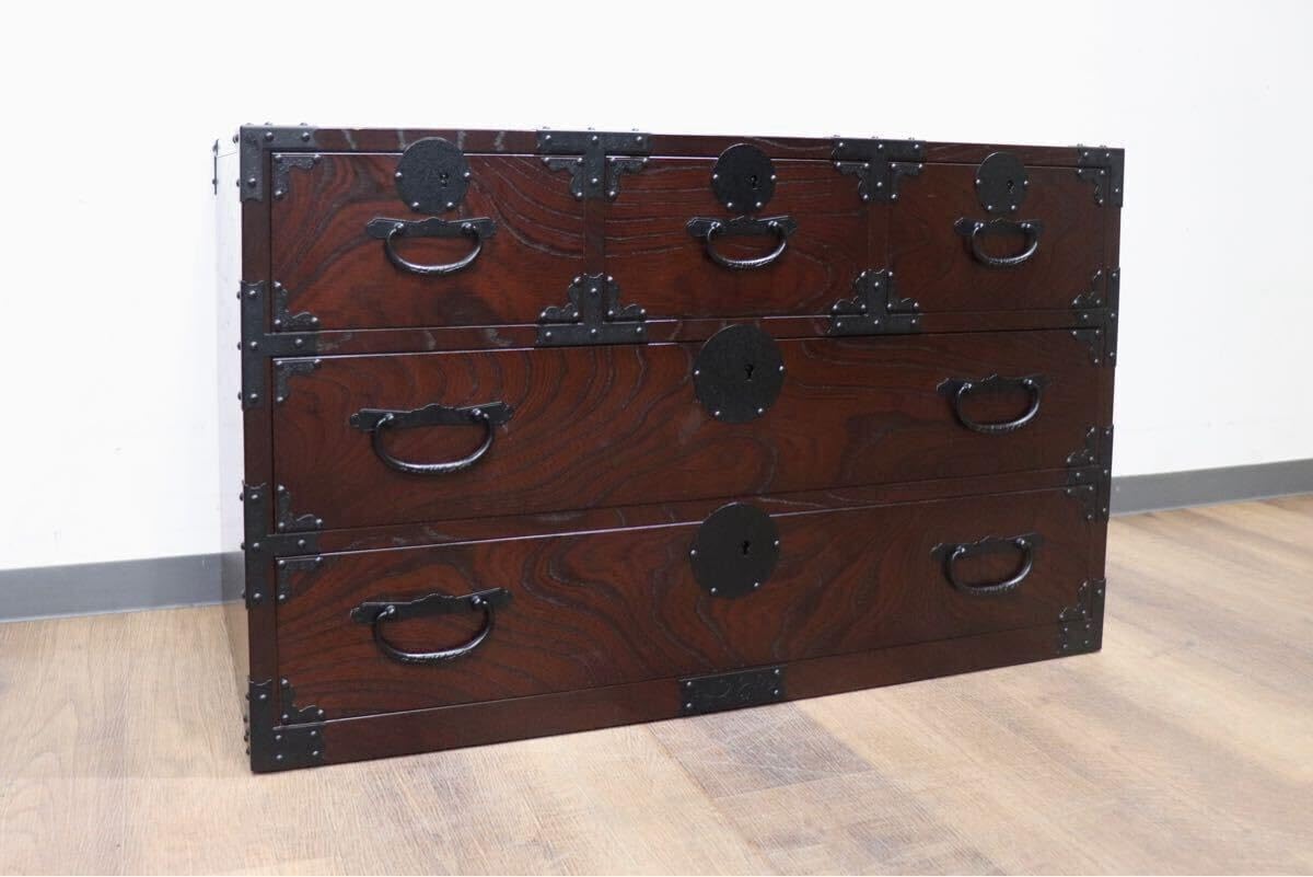 青木産業 欅 江戸箪笥 和箪笥 箪笥 整理箪笥 民芸家具