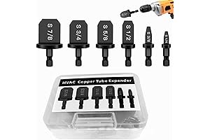 6-Piece HVAC Flaring Tool Set