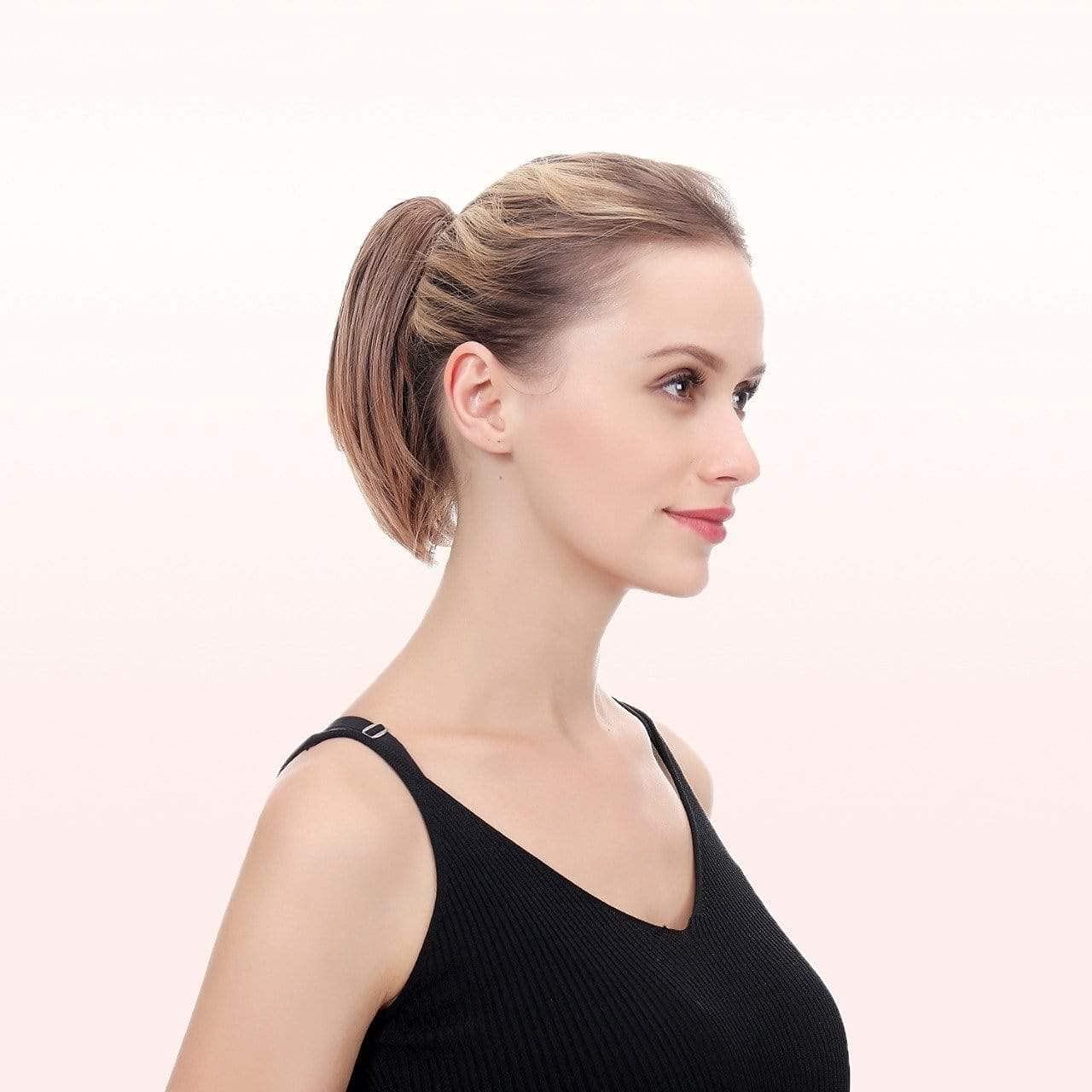 JuvaBun Claw Clip Straight Ponytail JuvaBun Messy Bun Hair
