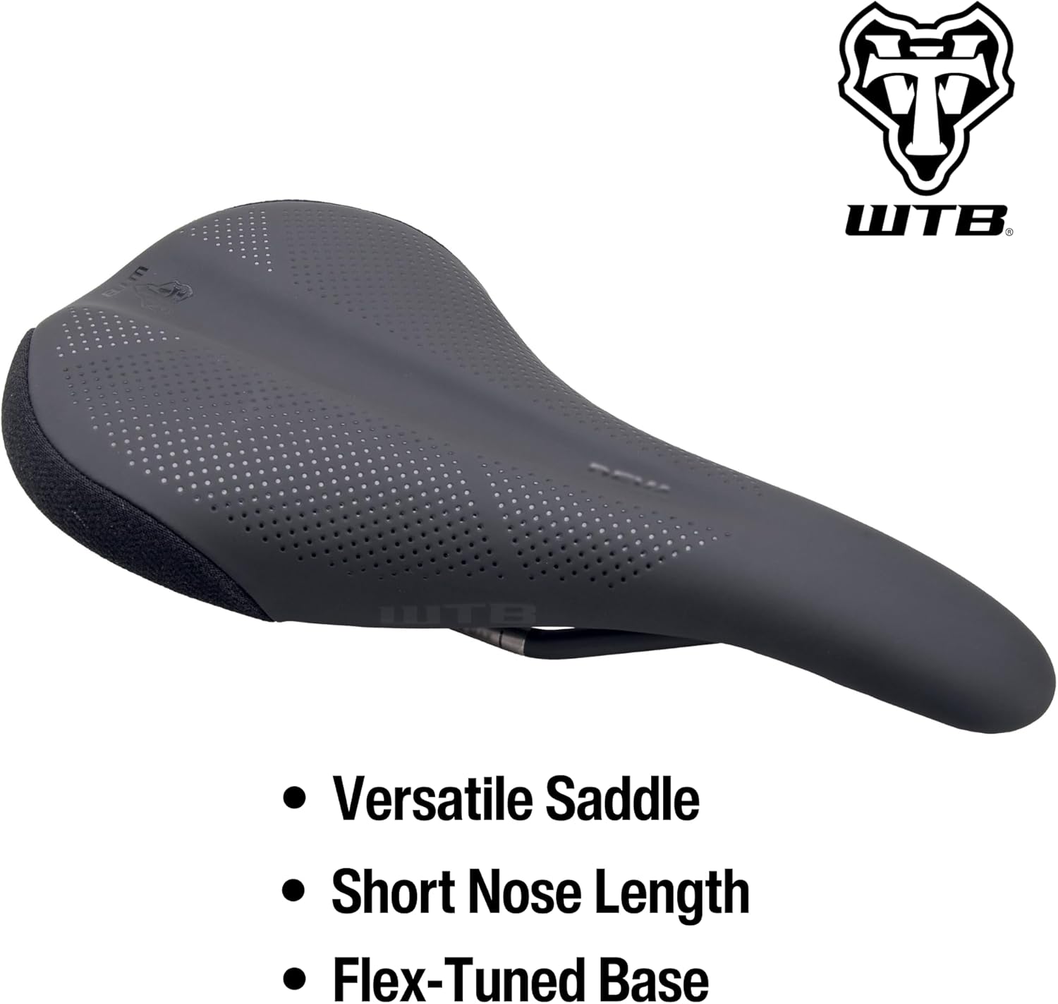 WTB Deva Bike Seat (Saddle) - Extra Padding for Comfort - Mountain & Gravel (3 Rail Options)