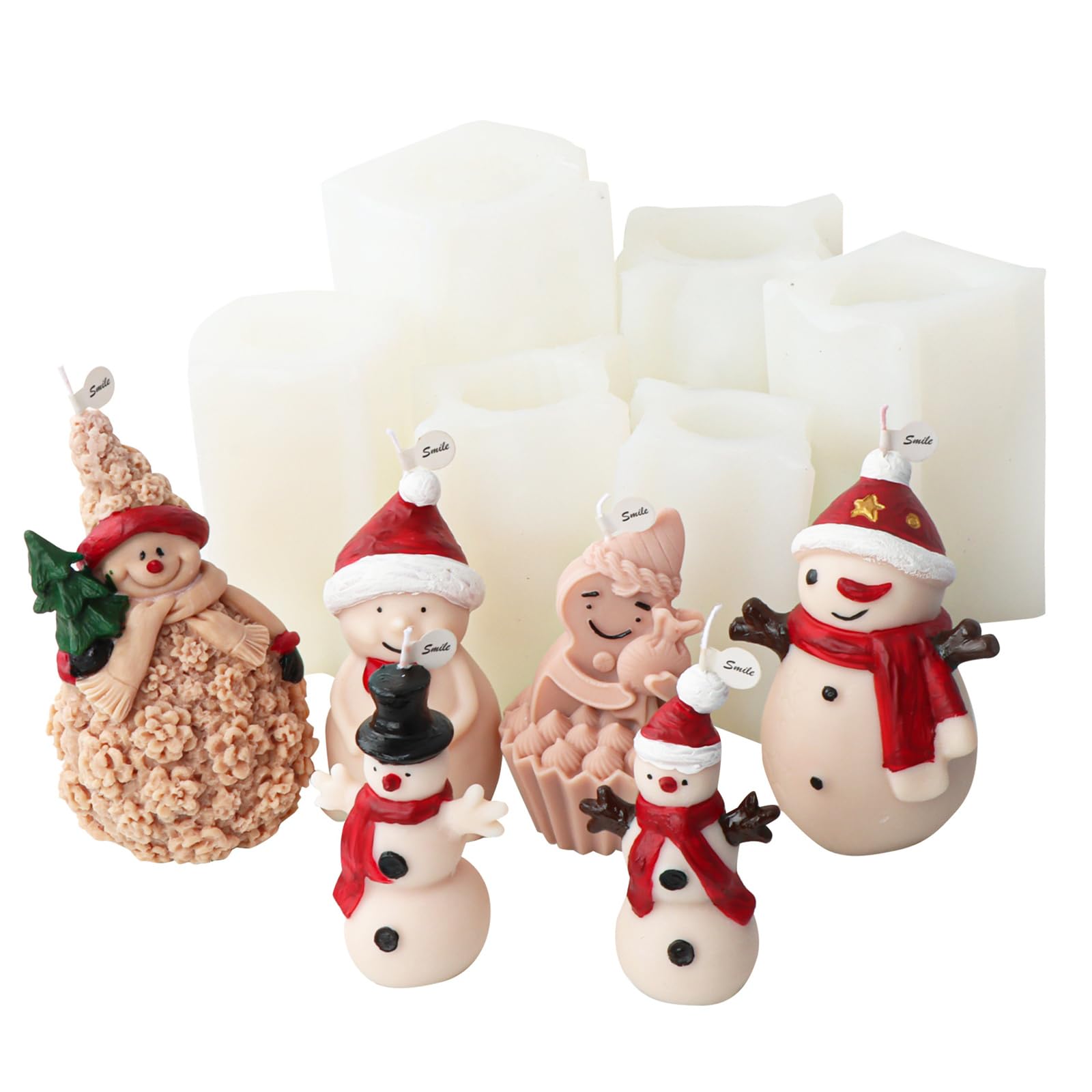 Moule en silicone 3D pour travaux manuels de Noël