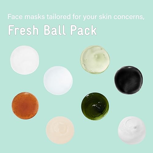 Miniatura 2 de Bring Green Fresh Ball Wash Off Pack  Artemisia para hidratar, yogur de avena para purificar, papa para enfriar, azúcar negro para exfoliación