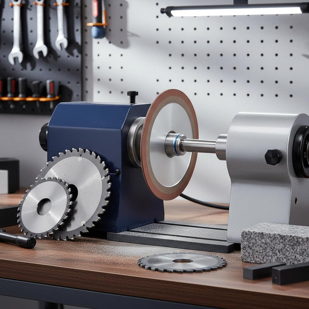 Roue Abrasive Diamantée en Résine Haute Performance pour Acier de Tungstène et Lames d'Alliage