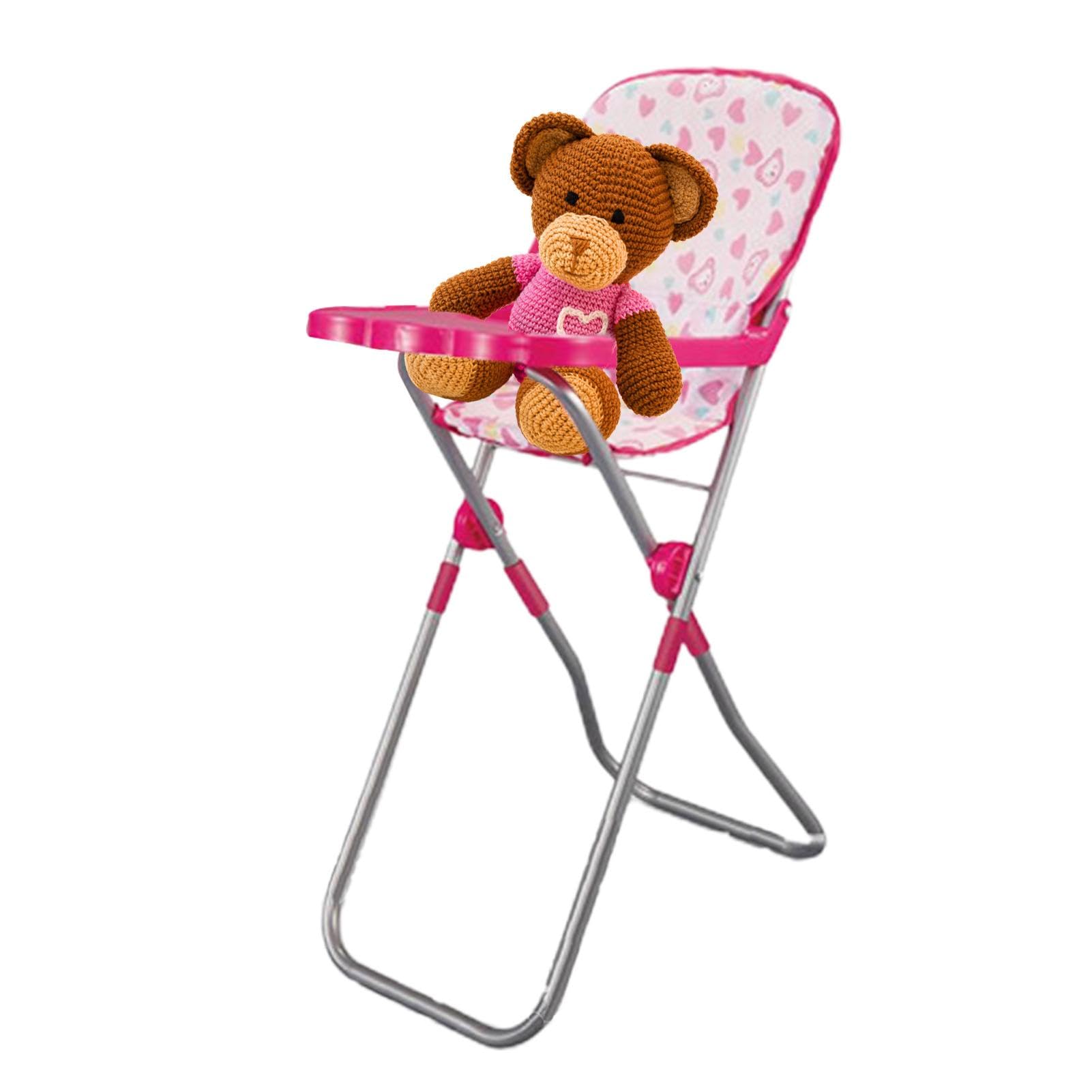 Babys Doll Pushchair, Babys Doll Stroller Set, Kid Toy Accessories for Girls Role Play Pushchair - Image 6