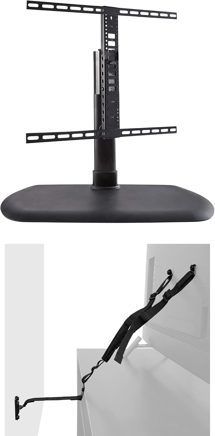 ECHOGEAR TV Swivel Stand & Safety Strap Universal