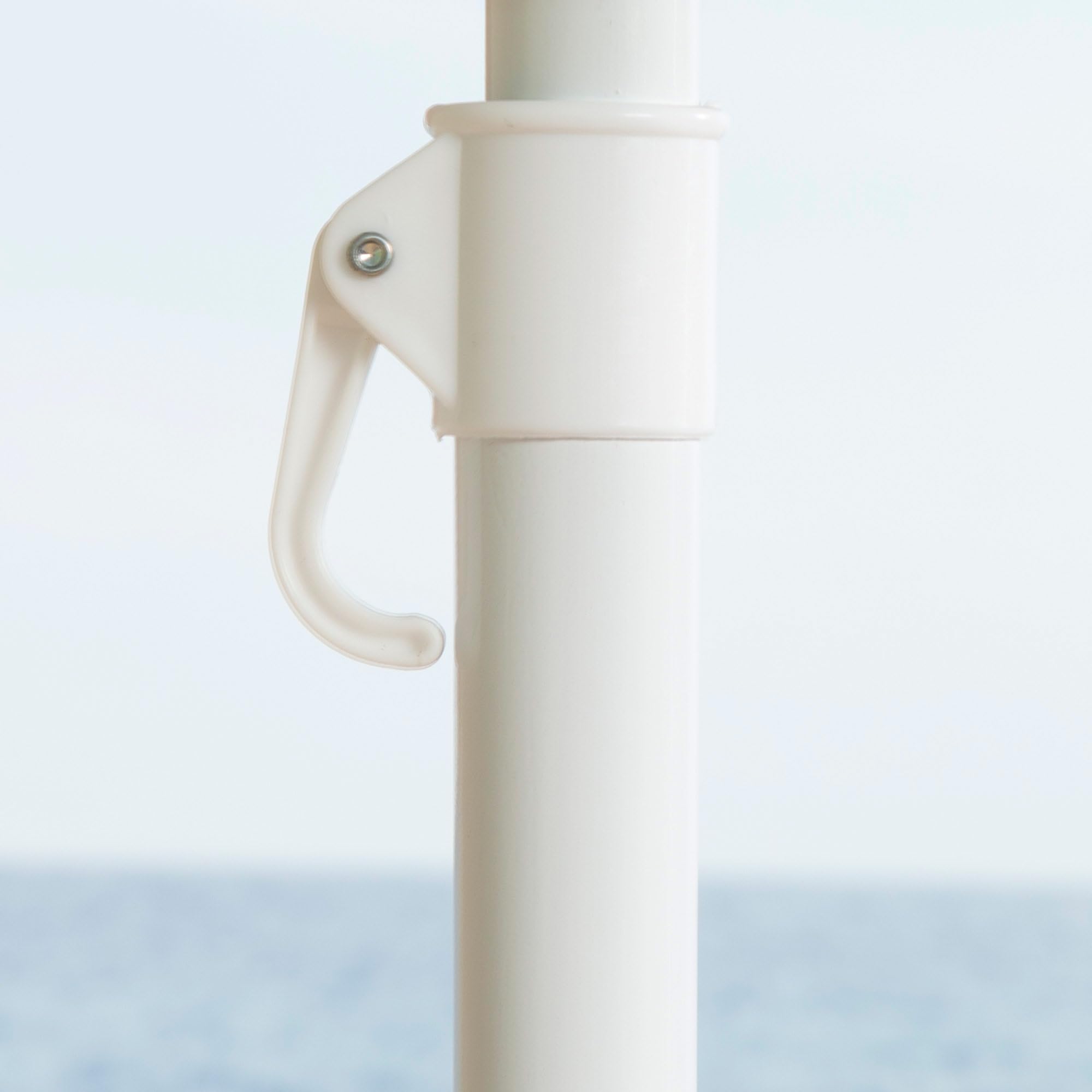 AKTIVE Ombrellone da spiaggia, 220 cm, antivento, tetto ventilato, palo da 28-32 mm, protezione UV 50, borsa portaoggetti inclusa, spiaggia