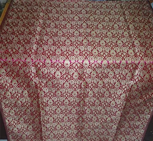Brocart de soie lourde rose pour vestes structurées et ameublement