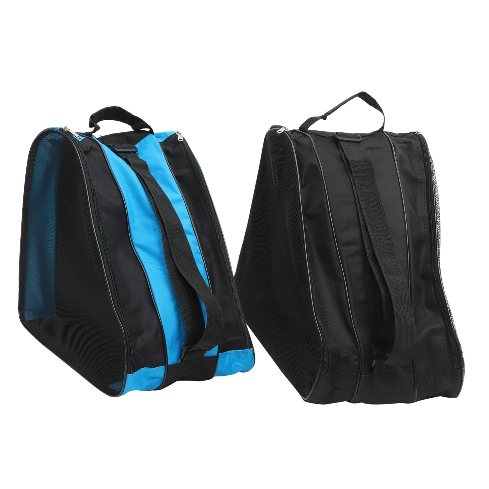 Borsa Porta Pattini a Rotelle 2 Pezzi, Tessuto Oxford Resistente, Porta Scarpe da Pattinaggio Portatile per Trasporto e Uso Outdoor, Design Pratico e Compatto