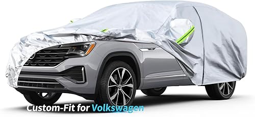 Ajuste personalizado para Volks-wagen - Funda de automóvil de 7 capas impermeable para todo tipo de clima, para exteriores, cubierta completa contra