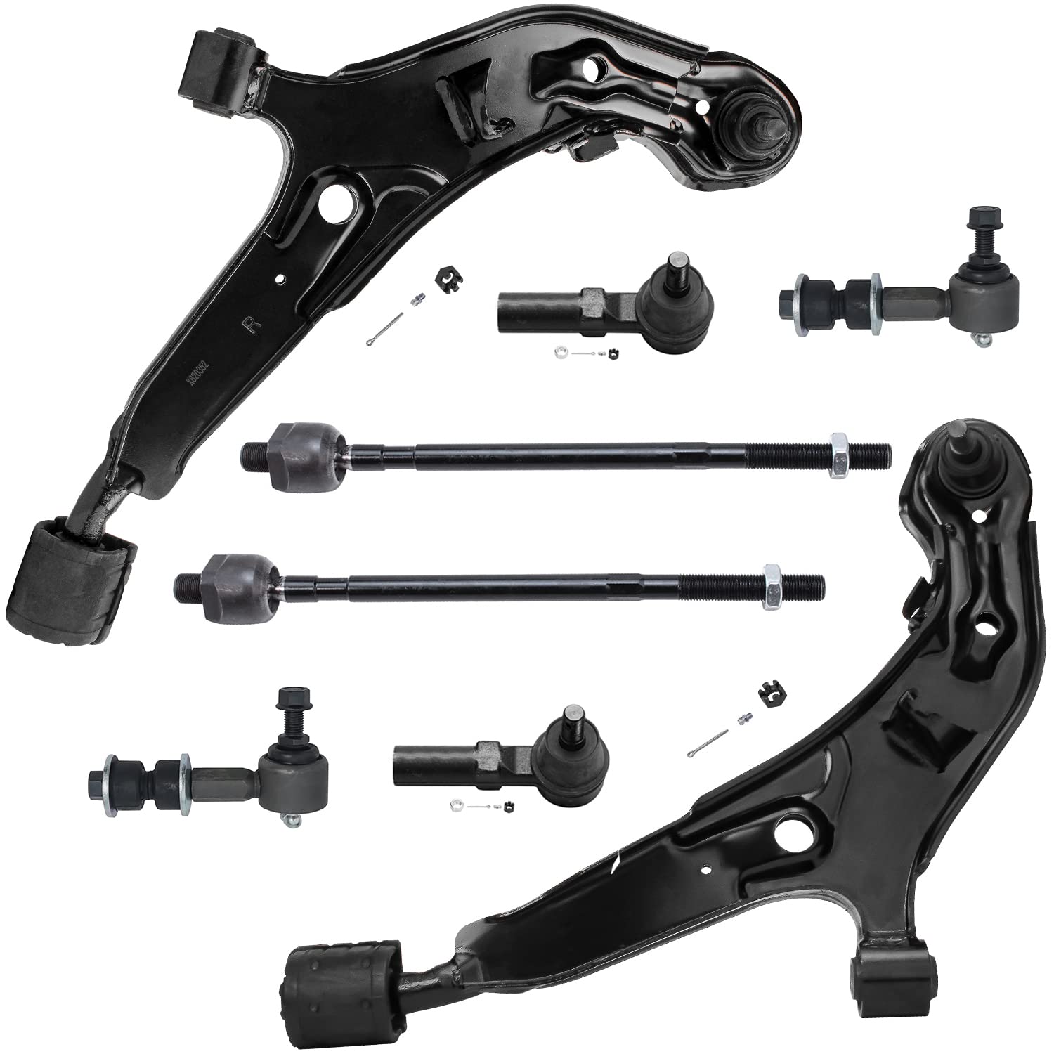 Detroit Axle - 8pc Front End Suspension Kit for 1995-1999 Nissan Maxima