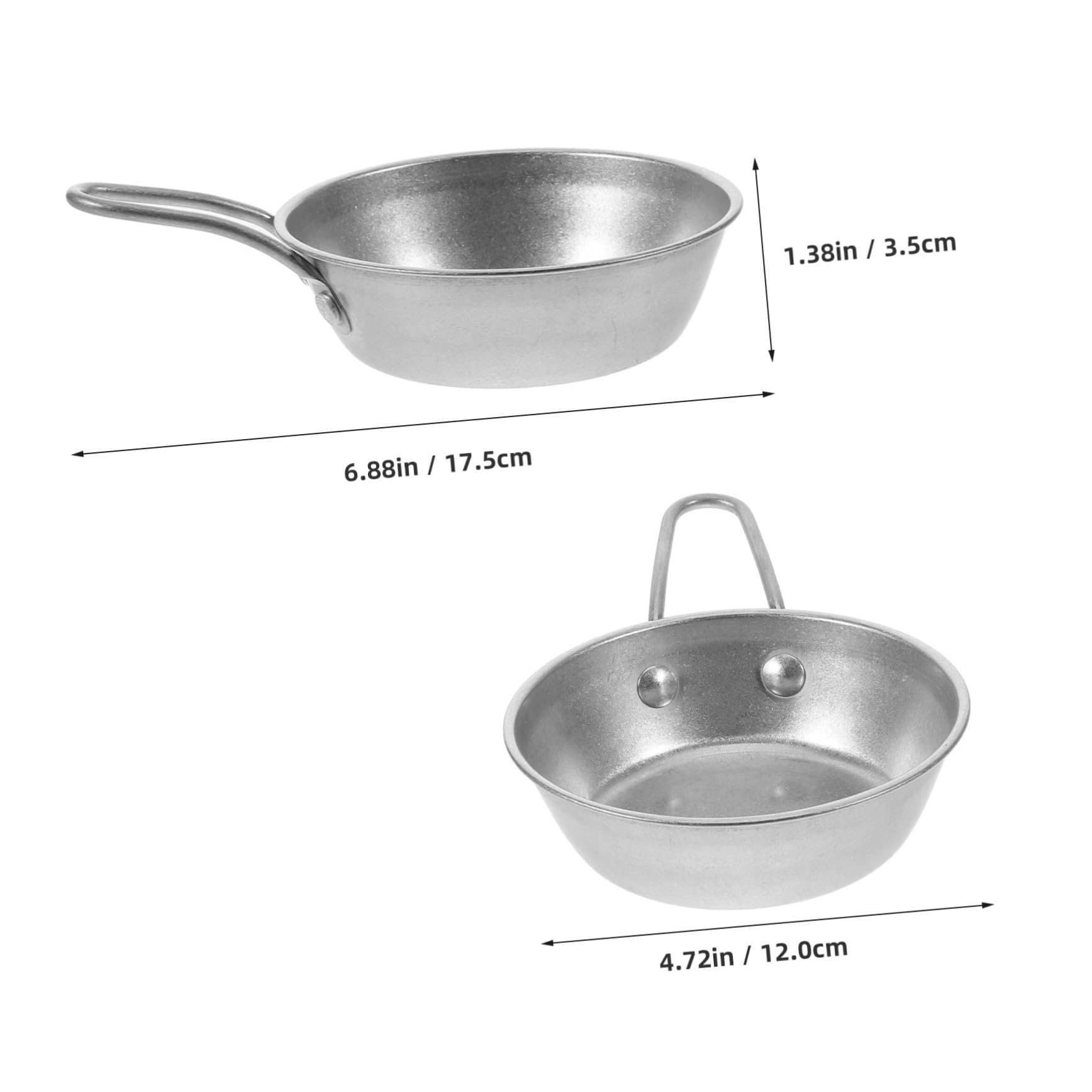 OSOLADY Vintage Korean Stainless Steel Camping Bowl Lightweight Durable and Heat Resistant Outdoor Dish for Cooking Serving and Grilling for Picnics and Hiking Activities