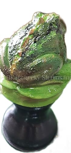 Miniatura 15 de OKaucheeky, Decorative, Heavy-Duty, Steel, Rolling Hose Guide Hand Painted in USA, Frog