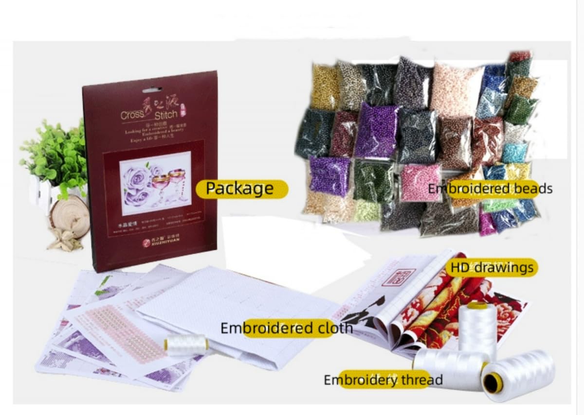 Kit De Bordado De Cuentas Para Hacer Uno Mismo Geisha Japonesa Kit De Bordado De Cuentas Manualidades De Mujer Oriental Kit De Bordado De Cuentas Kit De Manualidades Con Cuentas Para Hacer 40x50cm