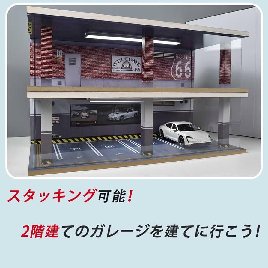 Amazon.co.jp: Otypus 1/24 ディスプレイケース スケールモデル