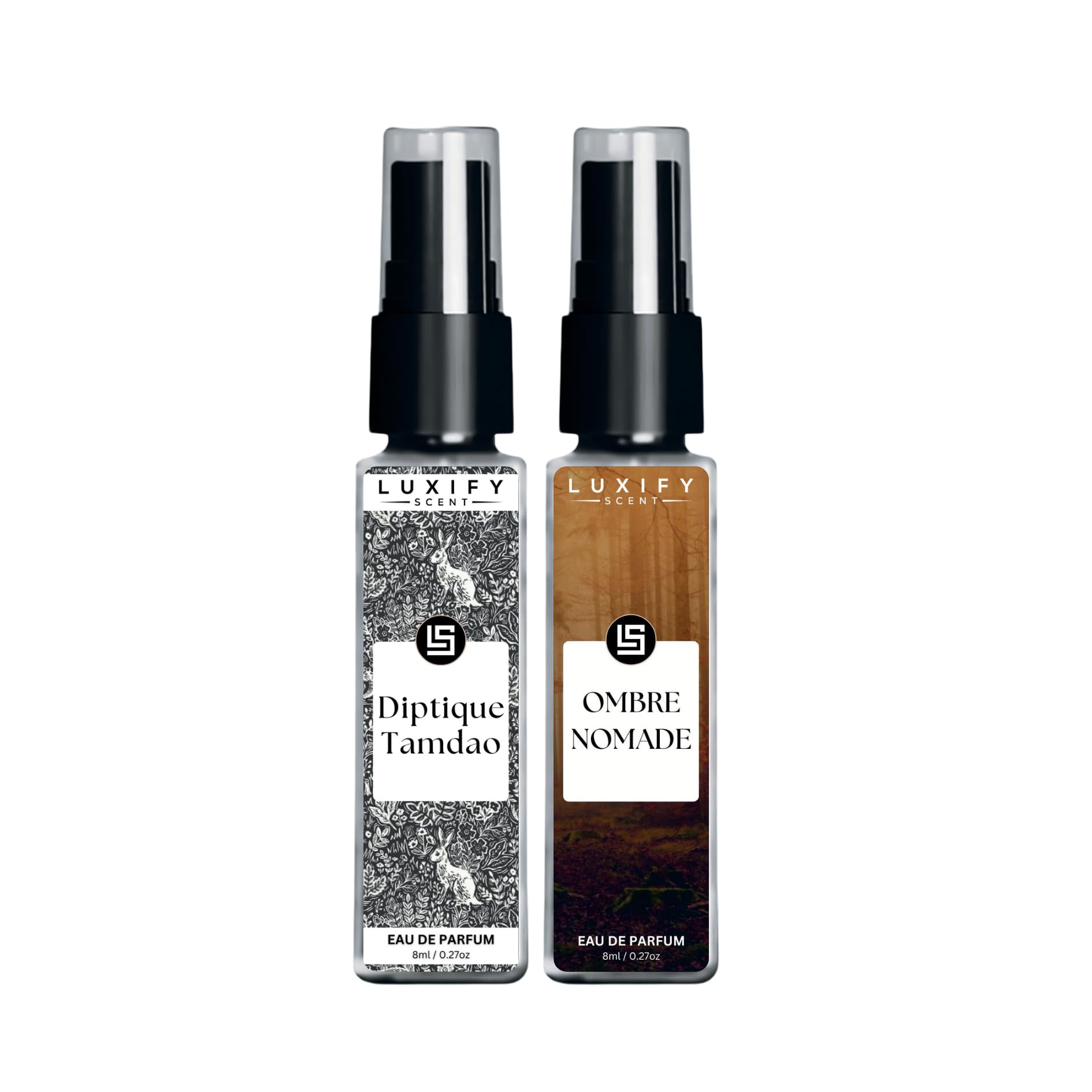 Diptique Tamdao & Ombre Nomade Eau De Parfum | Long-Lasting Fragrance | Scent for All Occasions, Travel Friendly Pocket Perfume | 8ml x 2