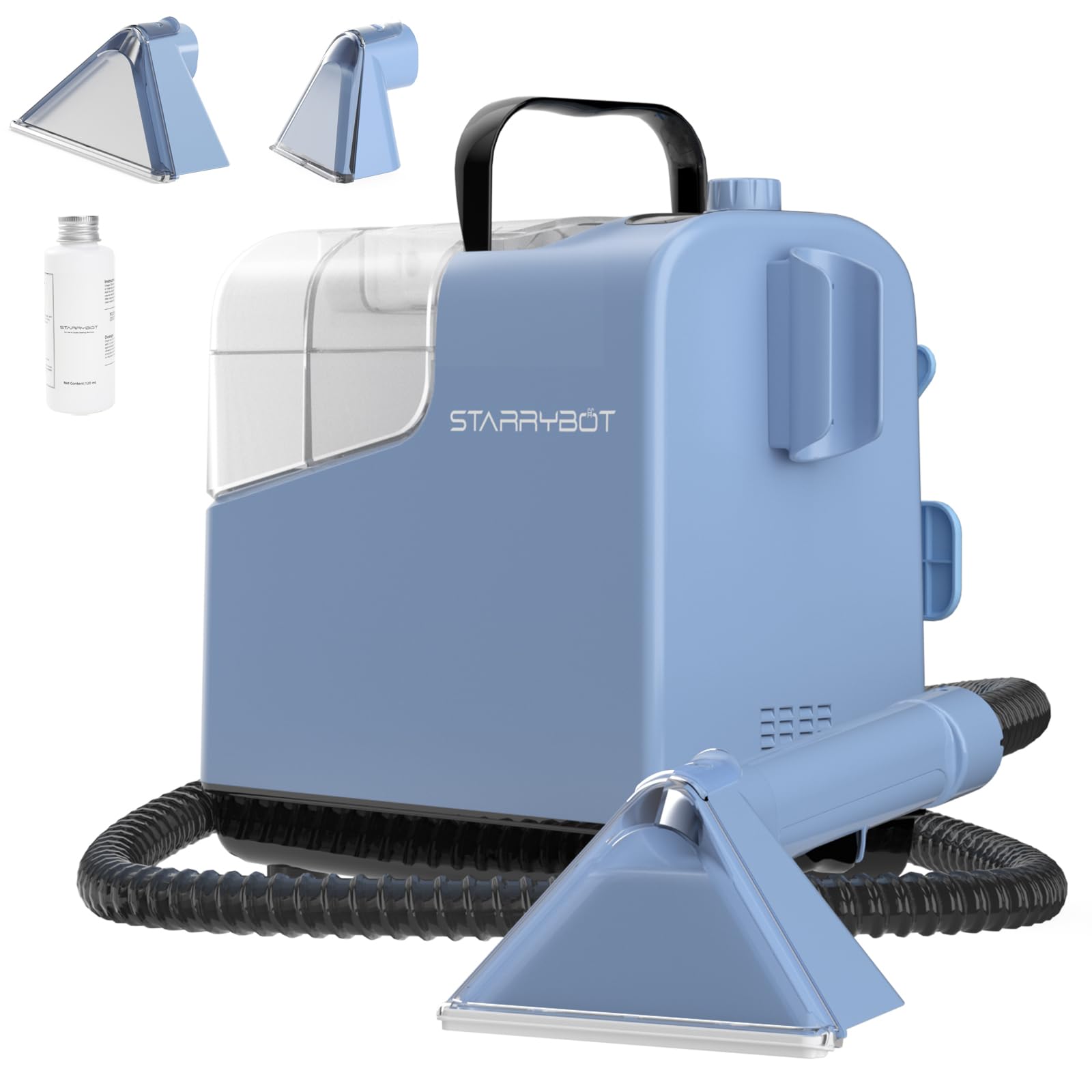 Starrybot Portable Carpet & Upholestery Cleaner Machine for Pets, Spot, Stain,Couch Cleaner Machine with 12Kpa Powerful Suction,Car/Auto Detailer