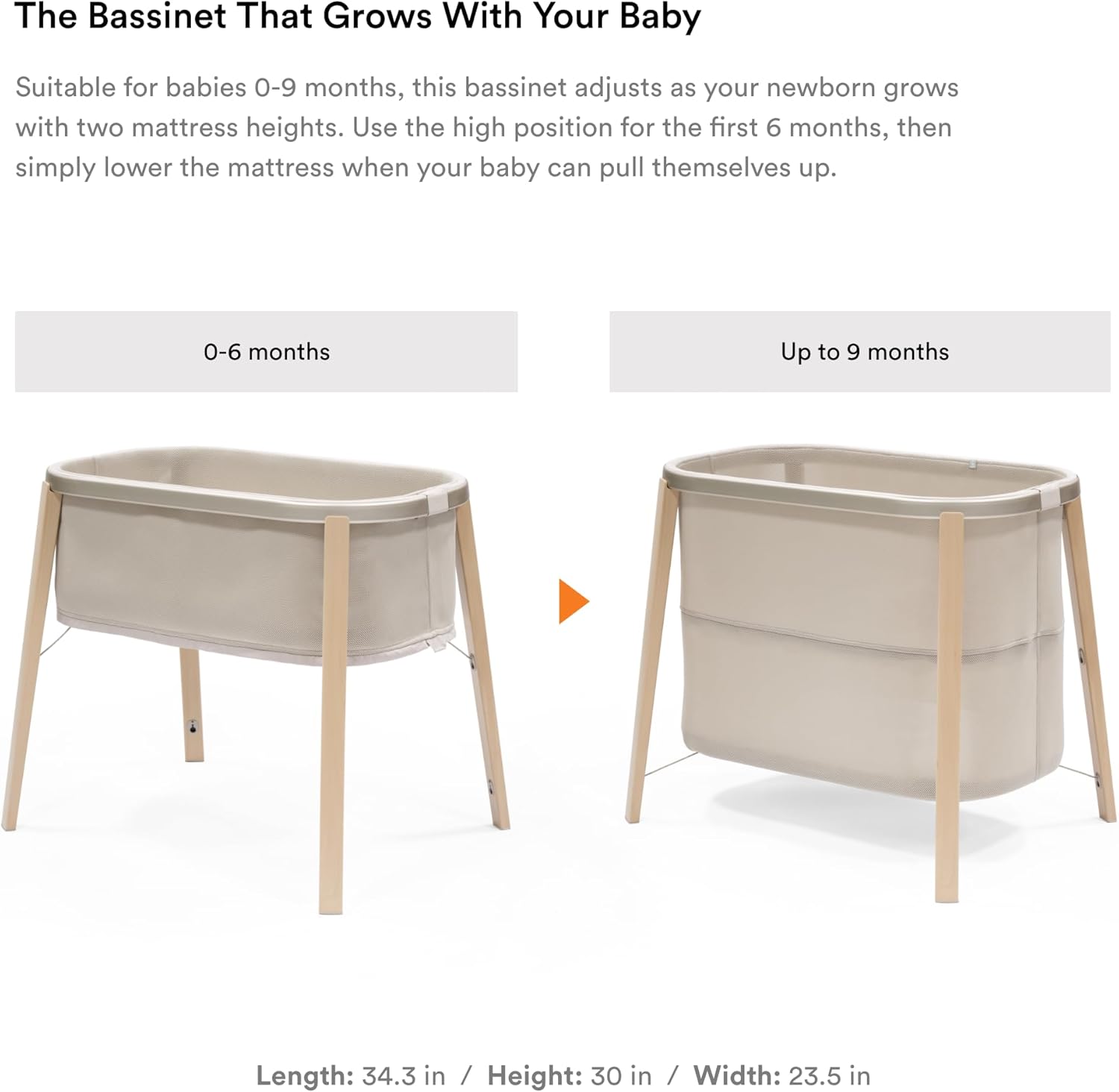 Stokke Snoozi Newborn Bassinet