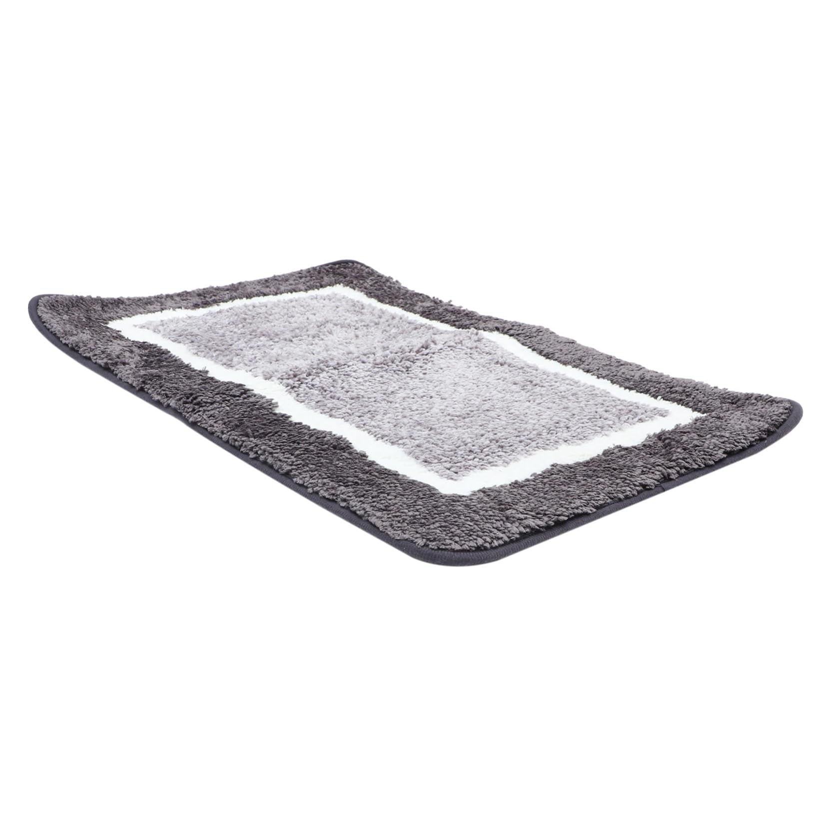non-slip bath mat for tub washable bathroom rug quick dry furry bath carpet floor pad