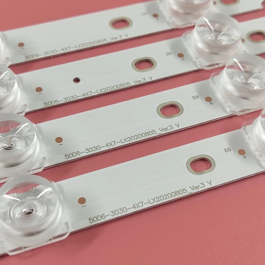 LED Backlight Strip Compatible with 50UD6306 50UD6406 50UE6420 50UE6420X1 50S425 50S421 50S423 LX20180417 50EP660 50EP660X1(20 Pieces 5TV)