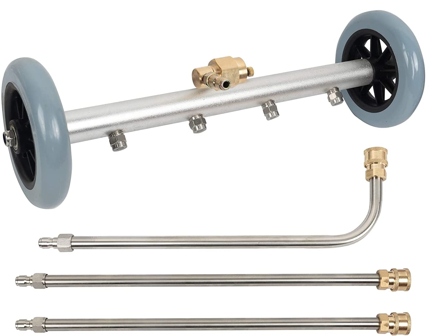 Phoenix Kit de pulverización multiboquilla con Ruedas para Pro y Dorsal Sprayer