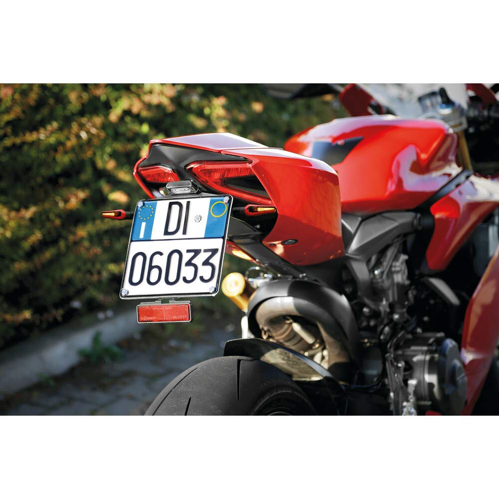 Lampa 90493 Zephyr, frecce Moto LED omologate, indicatori direzione a LED, 12V