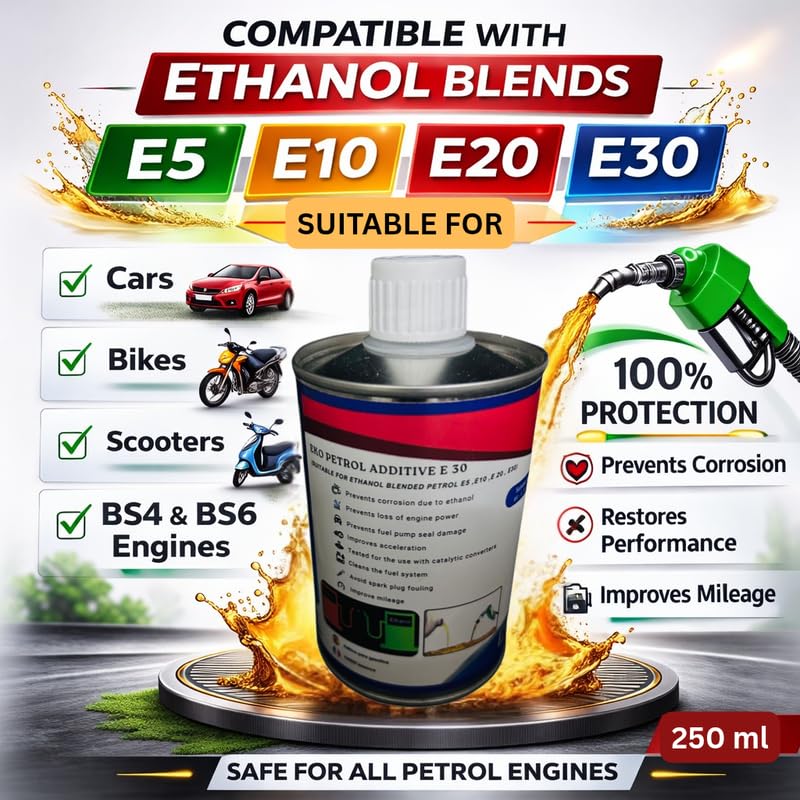 Image of Petrol Additive E30 Ethanol Protection | High Performance Fuel Additive for Petrol Engines | Helps Protect Fuel System from Ethanol Effects | Automotive Maintenance Product 250ml