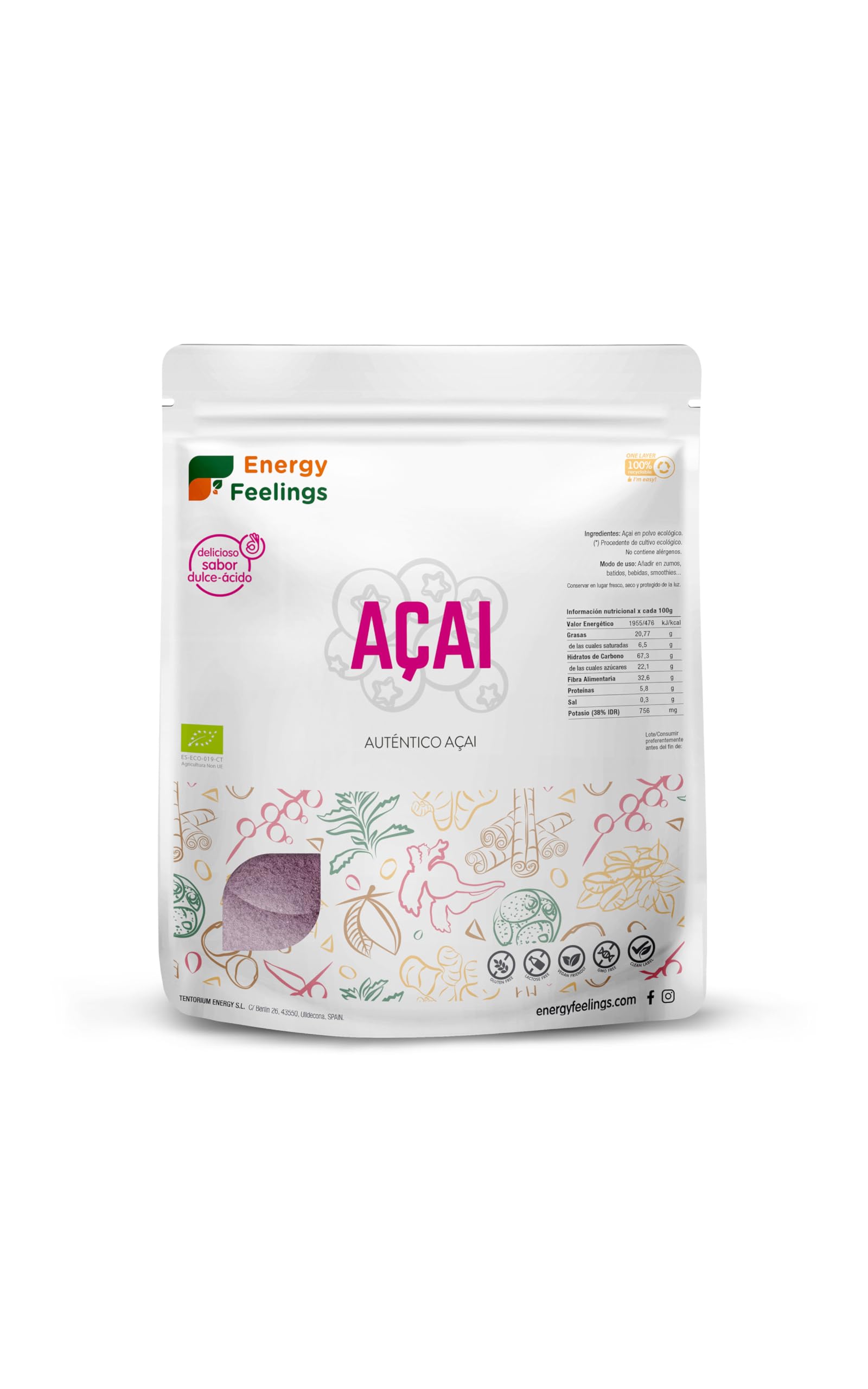 Energy Feelings - Acai Polvere - 100g