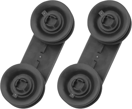 W10078083 Dishwasher Track Roller Compatible for Whirlpool/Kenmore Dishwasher dishwasher roller wheels assembly2 Pack