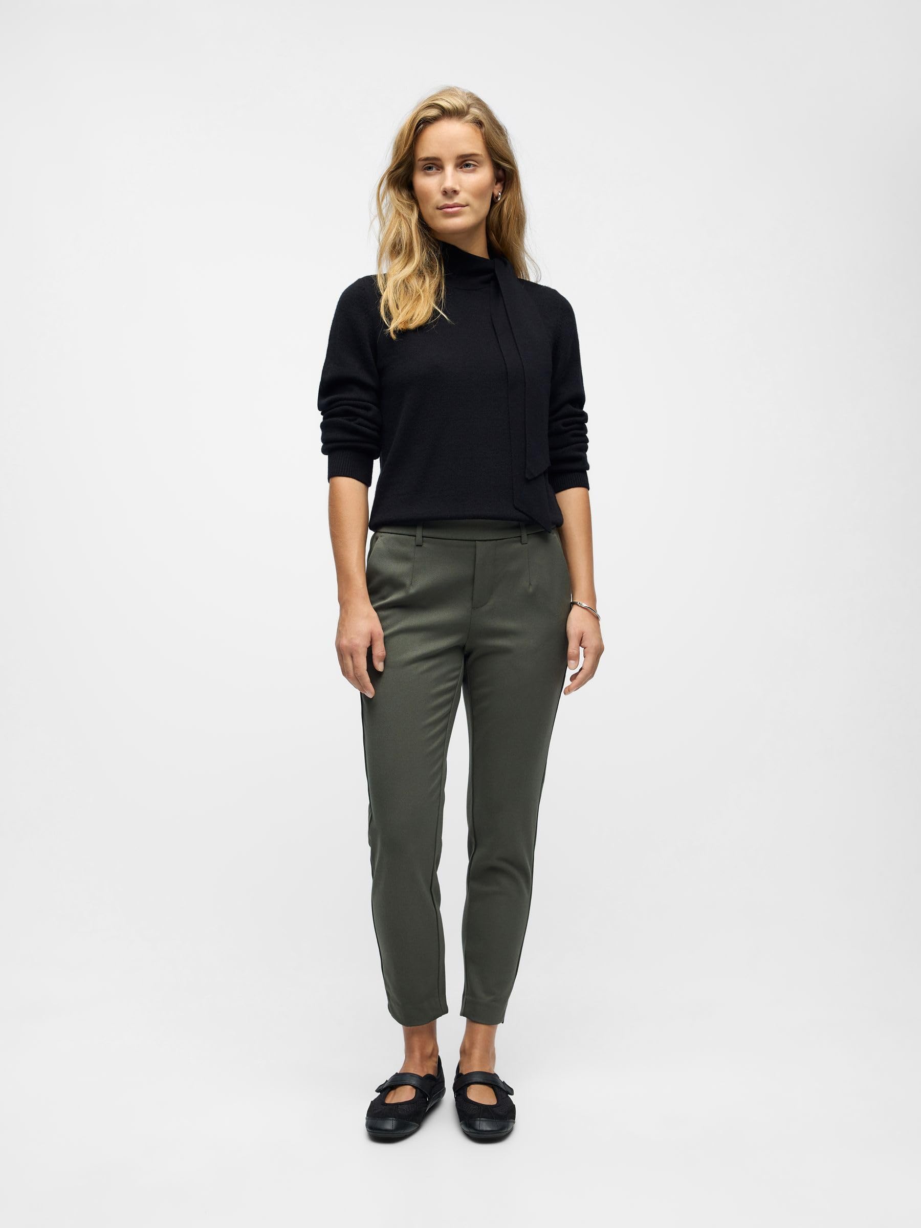 Object Objlisa Slim Pant Noos - Spodnie Kobiety